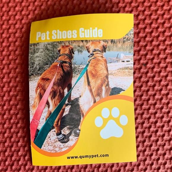 COPY - NWT🍀QUMY Dog Waterproof Shoes withReflective Strips Rugged Anti-Slip Sol… - Picture 9 of 13